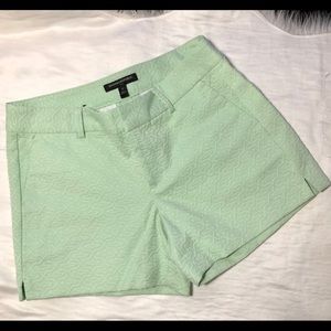 Brocade Mint Banana Republic Shorts